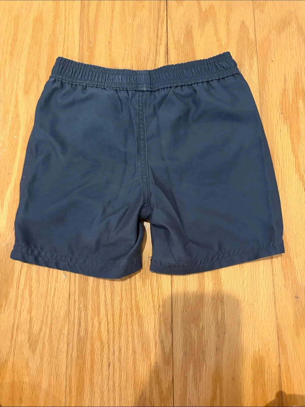 Reebok Boys' Navy, Light Blue & Pink Striped Swim Trunks